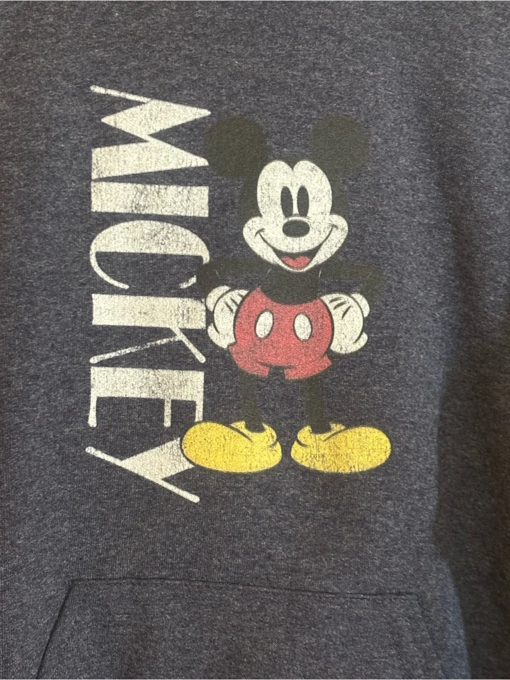 Disney Mickey Youth Hoodie Size Small